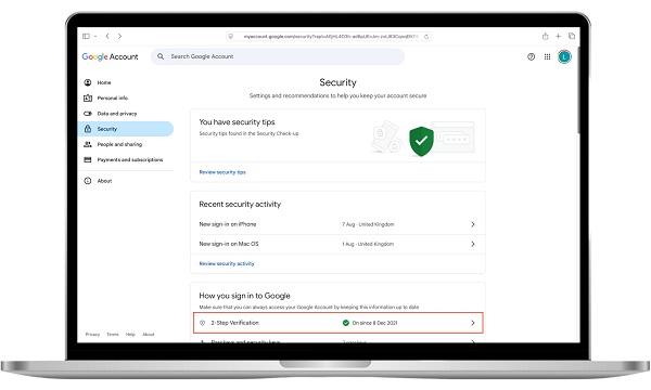 How students can protect their Google Drive account