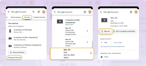 How to Check if Someone Has Signed Into Your Google Account