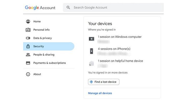 How to Check if Someone Has Signed Into Your Google Account