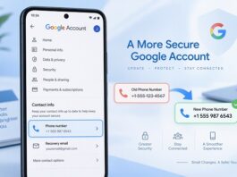 How to change your Google Account phone number