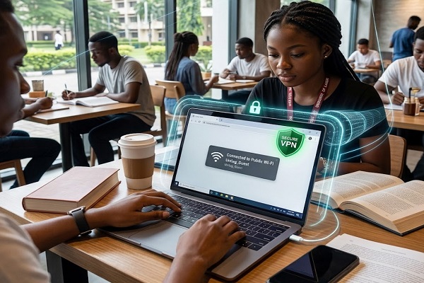 Using a VPN safely on public Wi-Fi in Nigeria